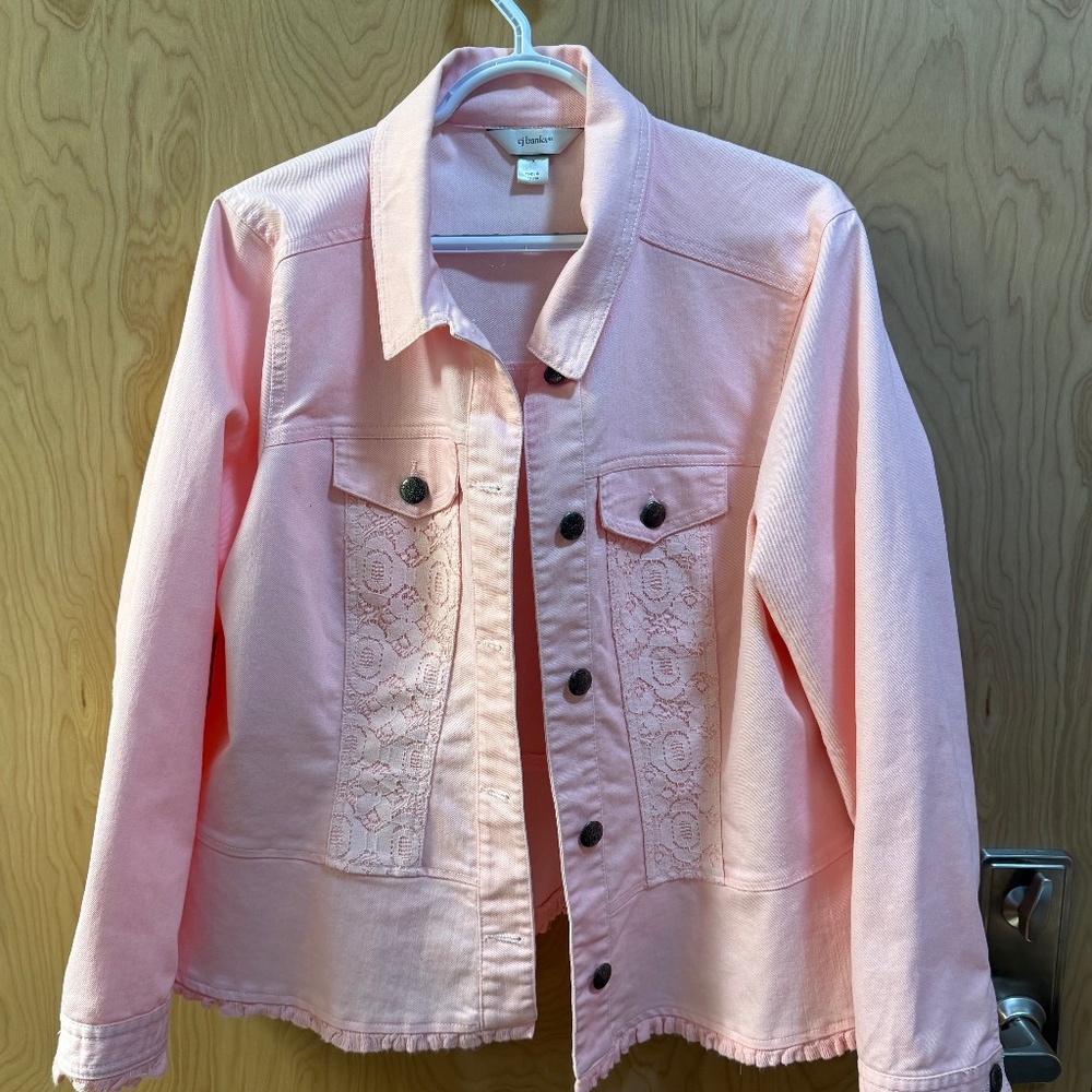 Pink Jean Jacket